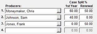 Section Of Modify Policy Relations Screen