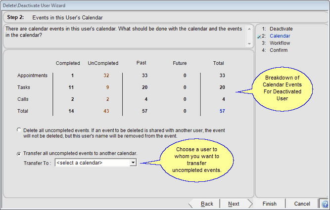 Resolve uncompleted calendar events