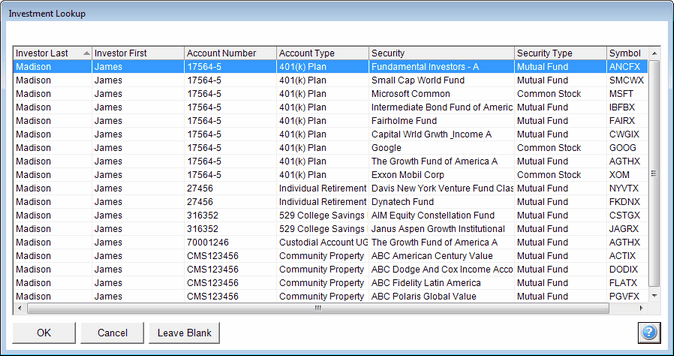 InvestmentLookup