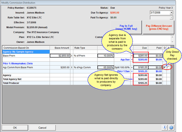 Direct Pay Is Checked