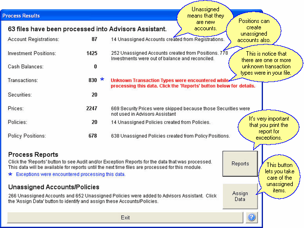 Shows Records That Were Processed After Process Is Complete