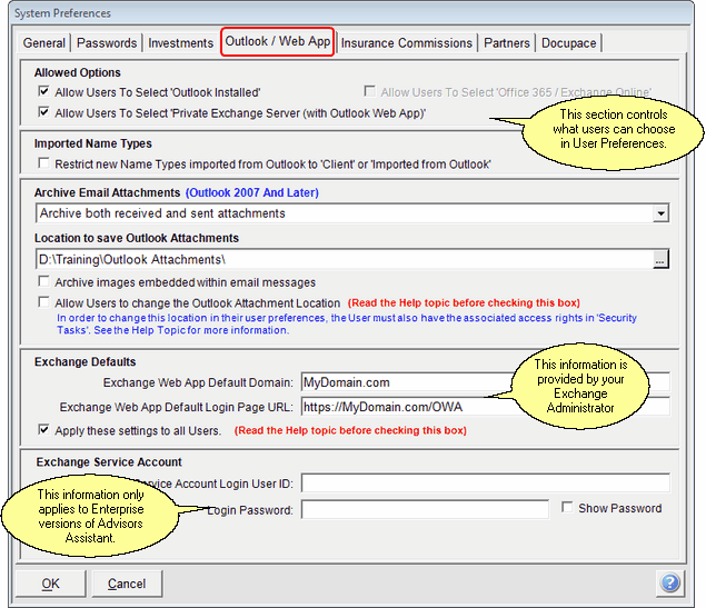 Setting Up Exchange Server with Outlook Web App