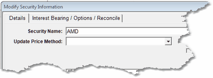 Click In The Update Price Method Field