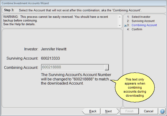 Special Account Assignment During Downloading